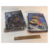 Lot of 12 Books, Train Related