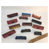 Lot of 13 Model Train Cars