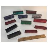Lot of 12 Model Train Cars