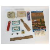 Lot of 11 Advertising Items, Vintage