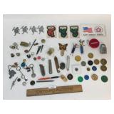 Lot of 50+ Items, Small and Trinkets, Vintage