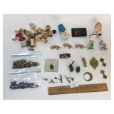 Lot of 50+ Items, Small and Trinkets, Vintage