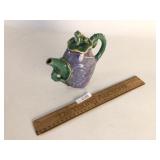 Teapot, Figural, Frog, Vintage or Antique