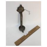 Betty Lamp or Whale Fat Oil Lamp, Antique