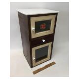 Barbershop Sterilizer Cabinet, Antique