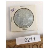 US Coin, 1886 Morgan Silver Dollar, Uncirculated
