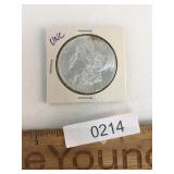 US Coin, 1886 Morgan Silver Dollar, Uncirculated