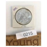 US Coin, 1886 Morgan Silver Dollar, Uncirculated