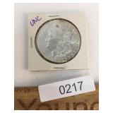 US Coin, 1886 Morgan Silver Dollar, Uncirculated