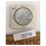 US Coin, 1886 Morgan Silver Dollar, Uncirculated