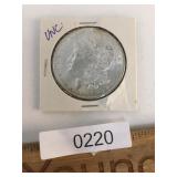 US Coin, 1886 Morgan Silver Dollar, Uncirculated