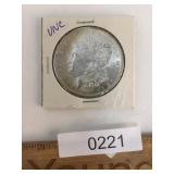 US Coin, 1890 Morgan Silver Dollar, Uncirculated
