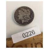 US Coin, 1886 Morgan Silver Dollar