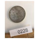 US Coin, 1878 Morgan Silver Dollar