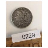 US Coin, 1885 Morgan Silver Dollar