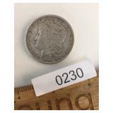 US Coin, 1890 Morgan Silver Dollar