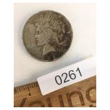 US Coin, 1922 Peace Silver Dollar