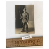 Photo Postcard, German Soldier, Antique