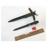 Belgian Type "C" FAL Bayonet with Scabbard