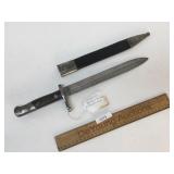 Spanish Artilleria De Toledo Bayonet with Scabbard