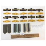 Lot of 26 German Cold War Insignia