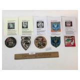 Lot of 5 Vietnam Era US Military Patches