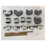 Lot of 64 Pair, US Air Force Insignia