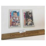 Lot of 2 Basketball Trading Cards