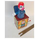 Mattel Jack in the Box, Clown, Vintage