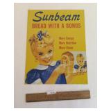 Sunbeam Bread Metal Sign