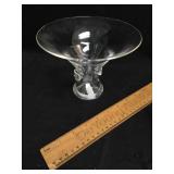 Steuben Glass Lyre Bouquet Vase