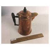 Copper Teapot, Majestic, Antique