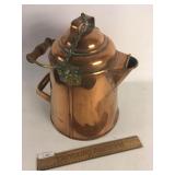 Copper Tea or Coffee Pot, Antique