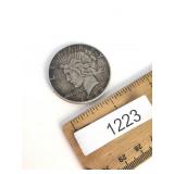 US Coin, 1923 Peace Silver Dollar