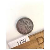 US Coin, 1879 Morgan Silver Dollar