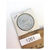 US Coin, 1886 Uncirculated Morgan Silver Dollar