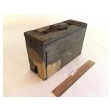 US Military Ammo Box, Wooden, Vintage