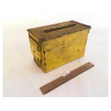 US Military Ammo Box, Metal, Vintage