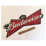 Budweiser Beer Metal Sign
