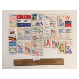 US Postage Stamps, Unused