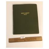 US Postage Stamps, Mint Sheet File