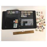 US Postage Stamps in Album