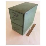 Metal Cabinet or Small File Drawer, Vintage