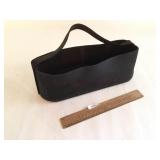Leather Caddy or Carry Pouch, Vintage or Antique