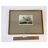 Print, Woodblock or Etching, Seashore