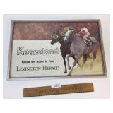 Print, Keeneland Horse Racing by James L. Crow