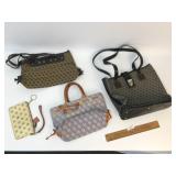 Lot of 4 Purses or Handbags, Dooney Bourke