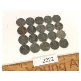 US Coins, Steel Wheat Cents or Pennies