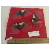 Canadian Military Eye Shields, Lot of 3