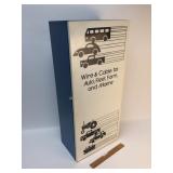 Wire and Cable Advertising Cabinet, Vintage